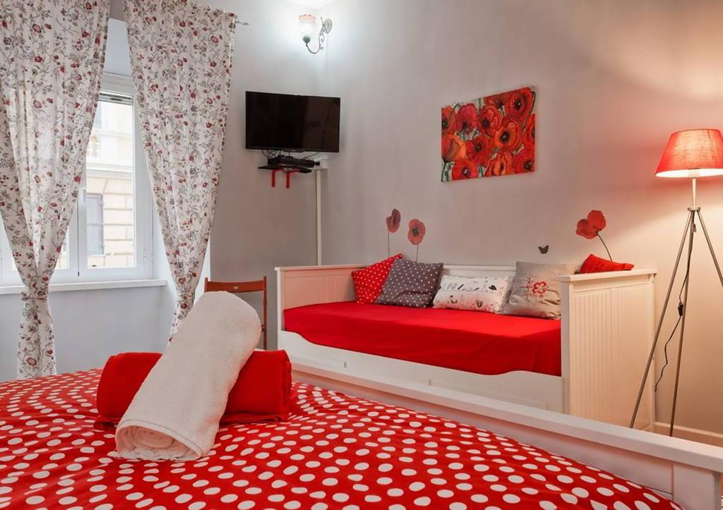 Appartement Bed And Colors à Rome Chambre photo